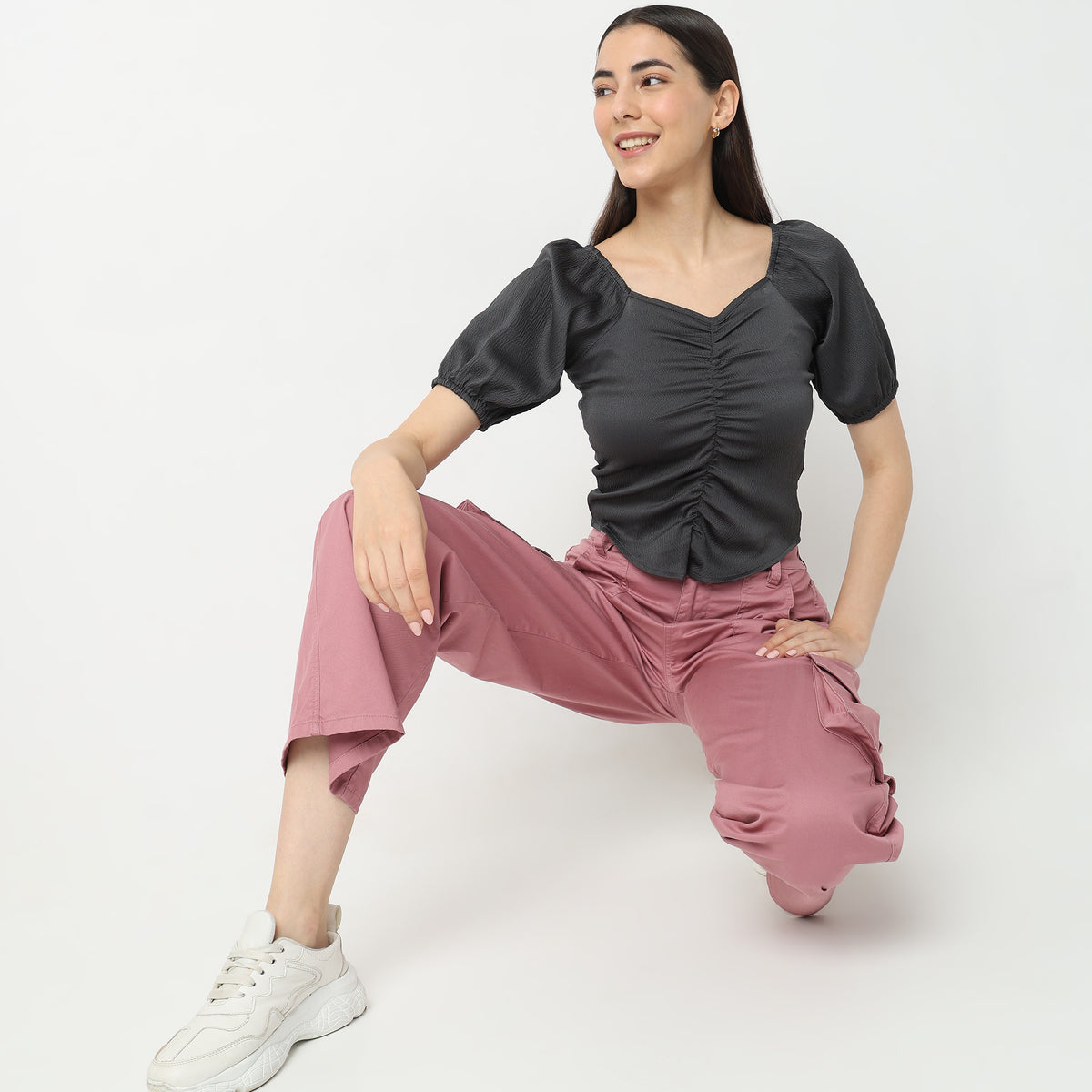 Regular Fit Solid Top