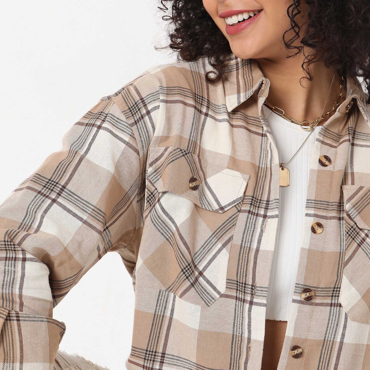 Regular Fit Checkered Shirt