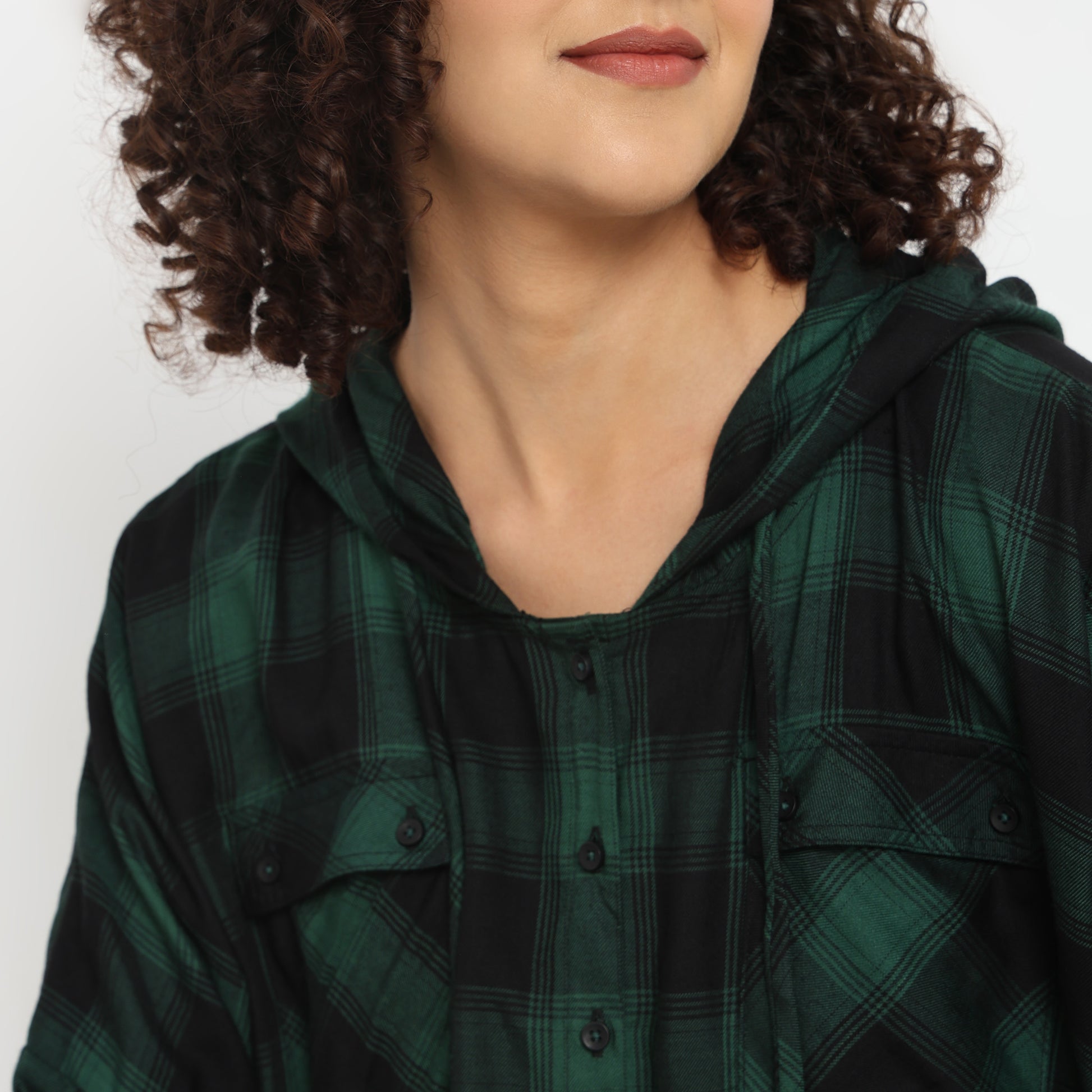 Regular Fit Checkered Top