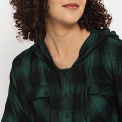 Regular Fit Checkered Top