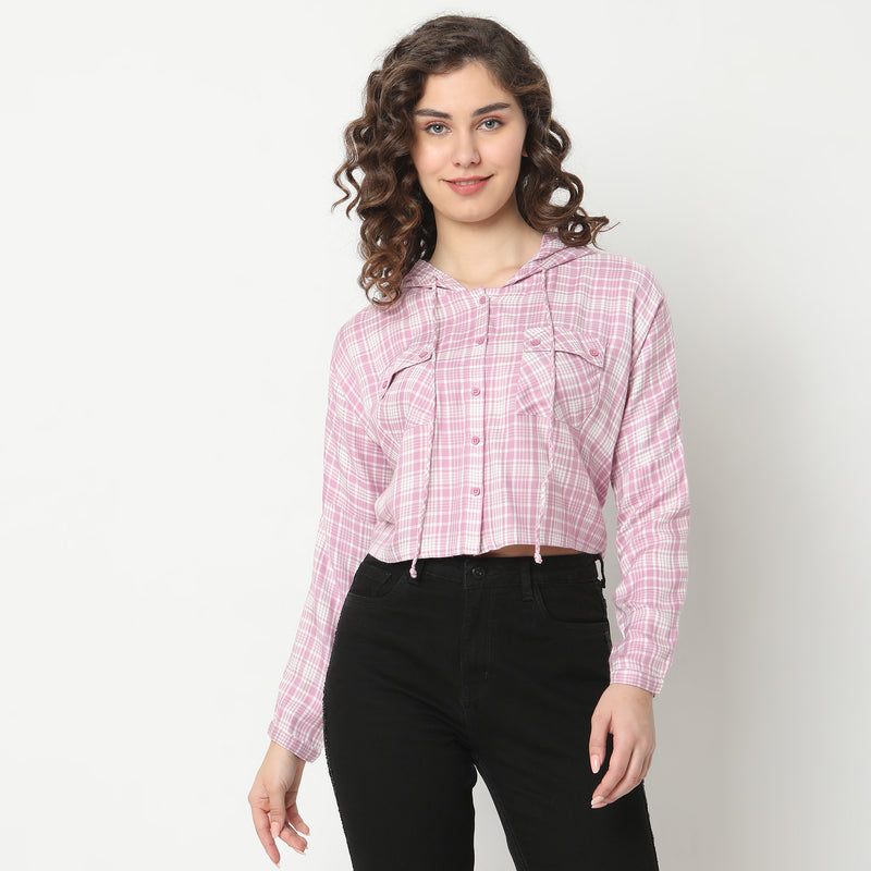 Regular Fit Checkered Shirt