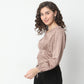 Slim Fit Jacquard Top