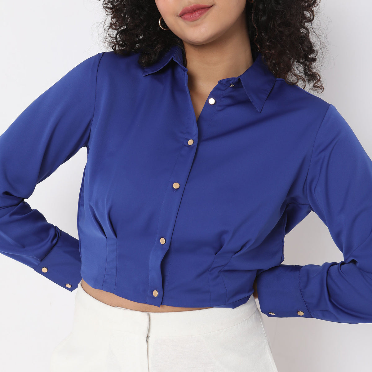 Relaxed Fit Solid Top