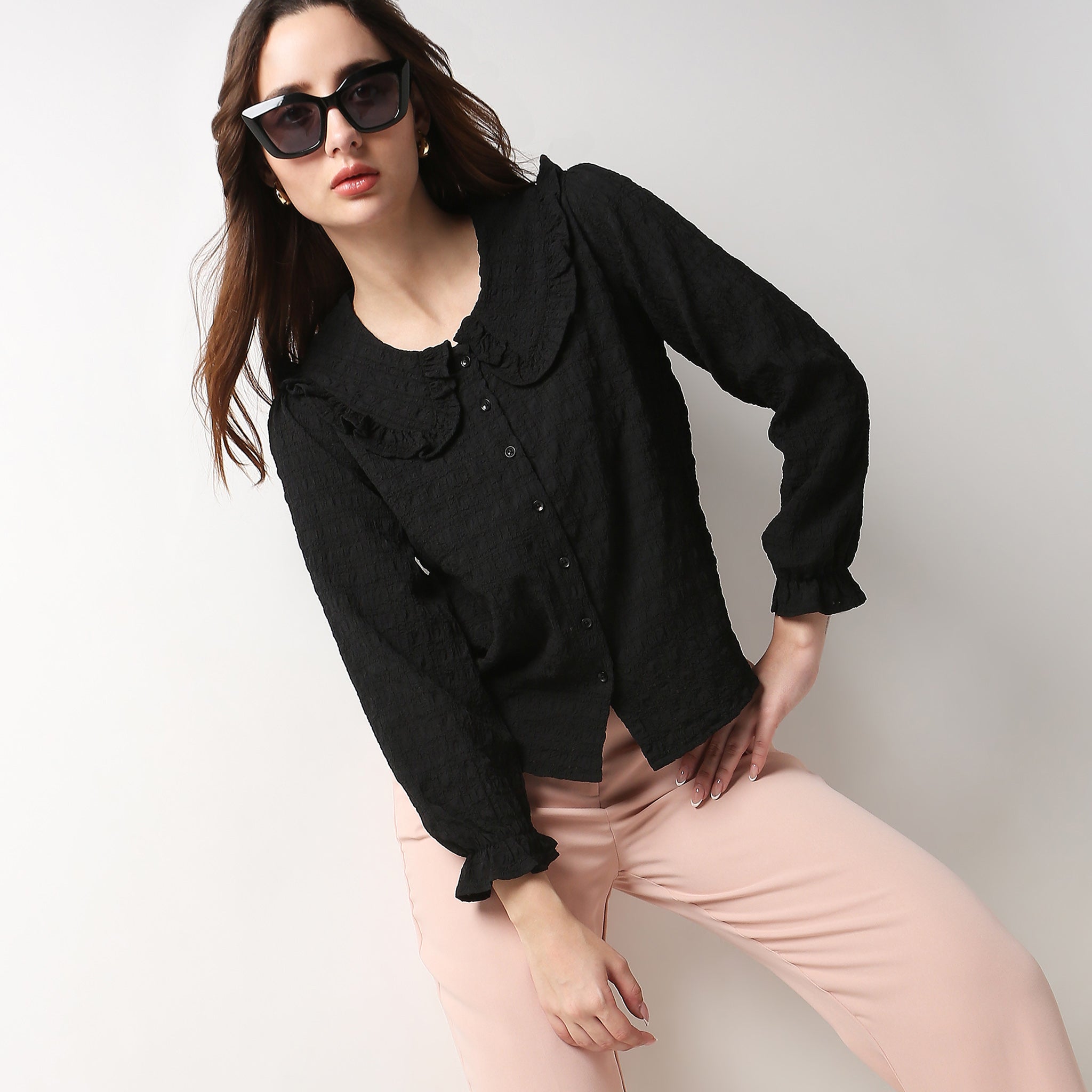 Regular Fit Solid Top