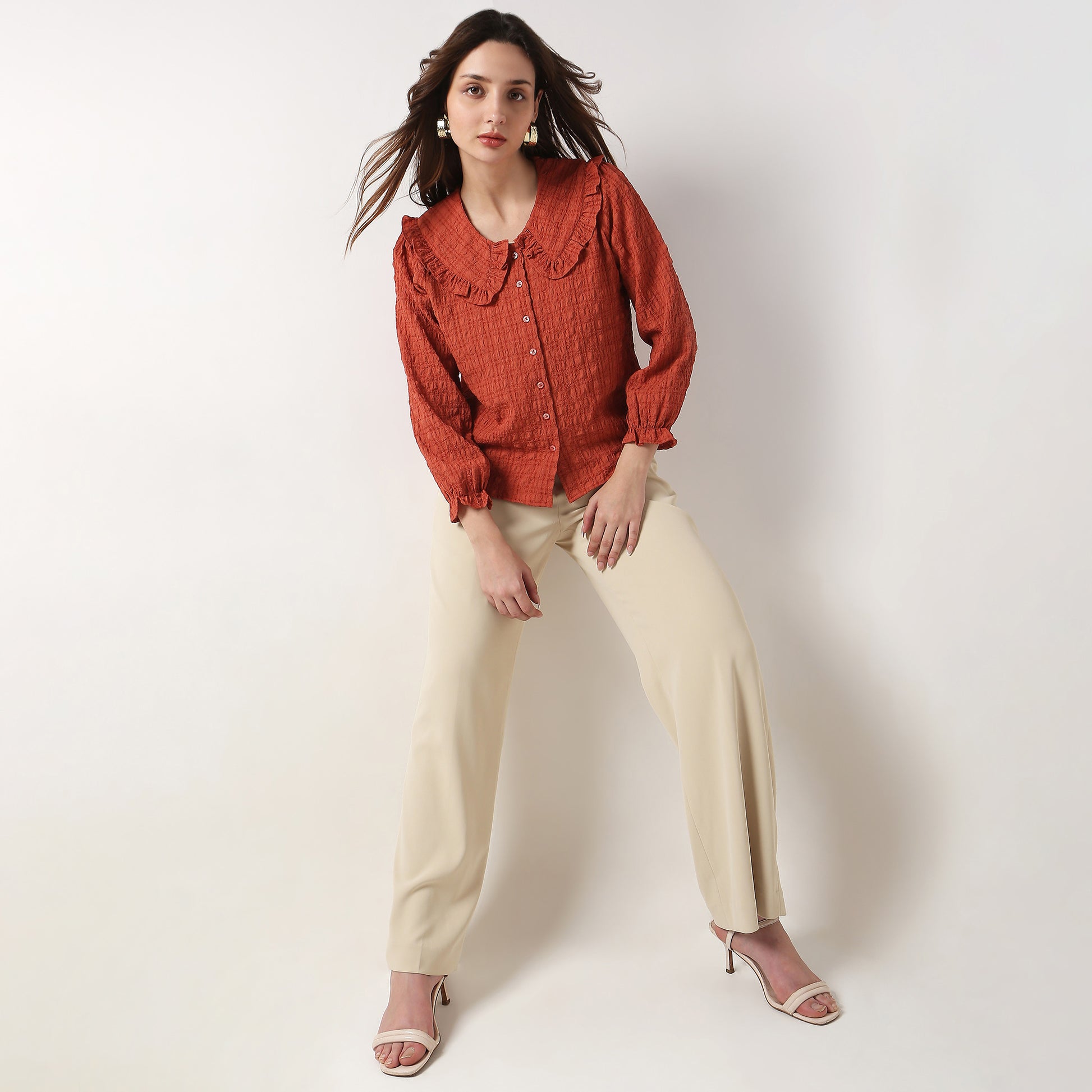 Regular Fit Solid Top