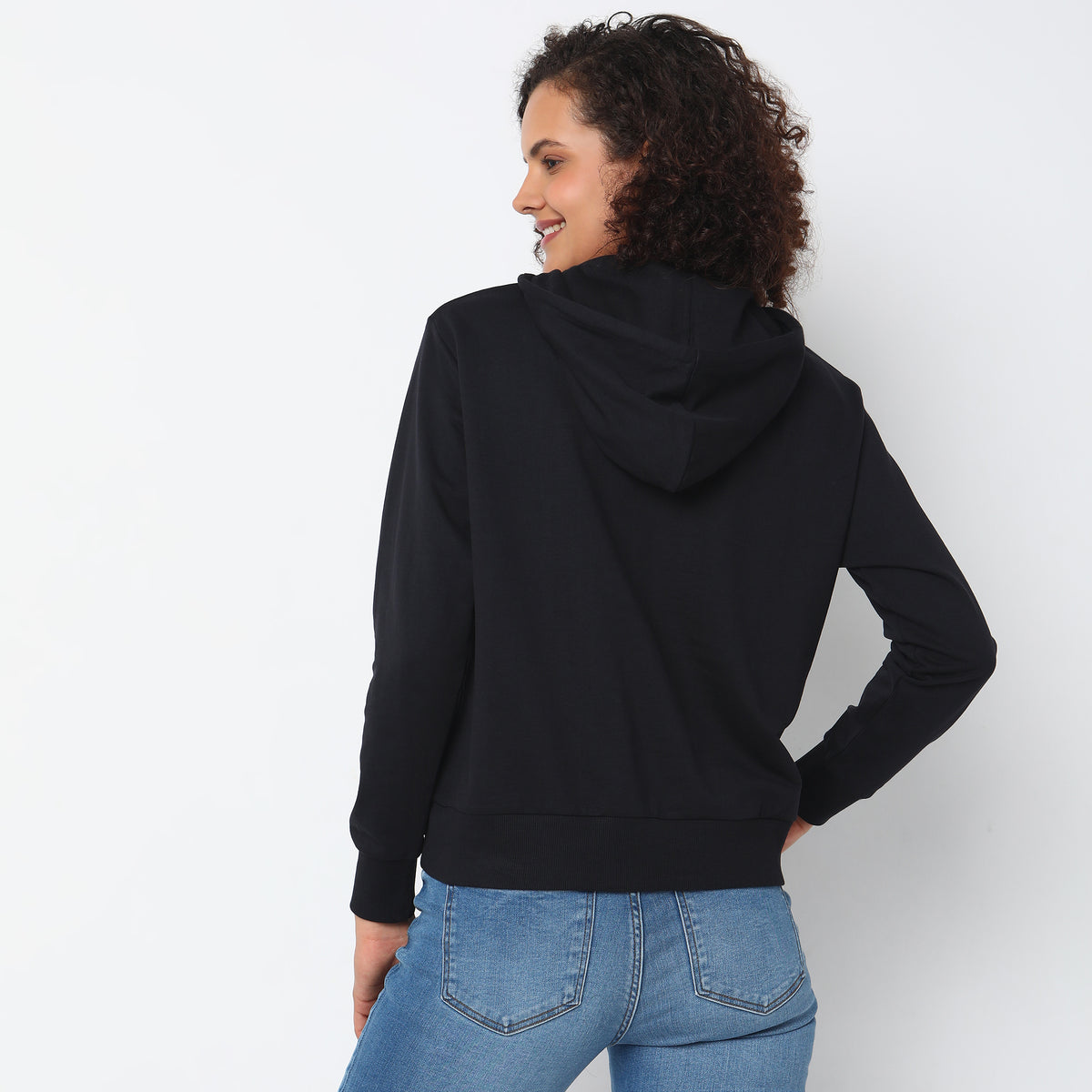 Oversize Solid Sweatshirt