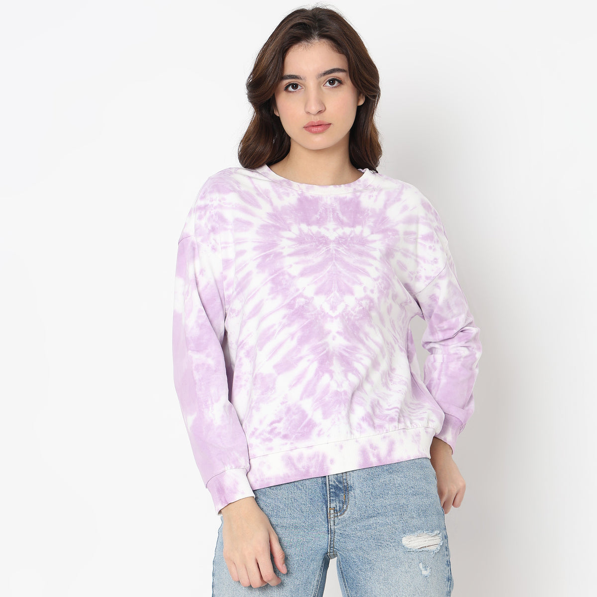 Oversize Printed Sweatshirt