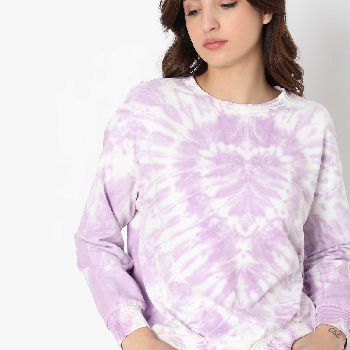 Oversize Printed Sweatshirt