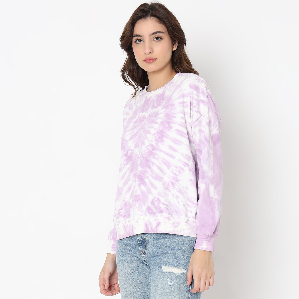 Oversize Printed Sweatshirt