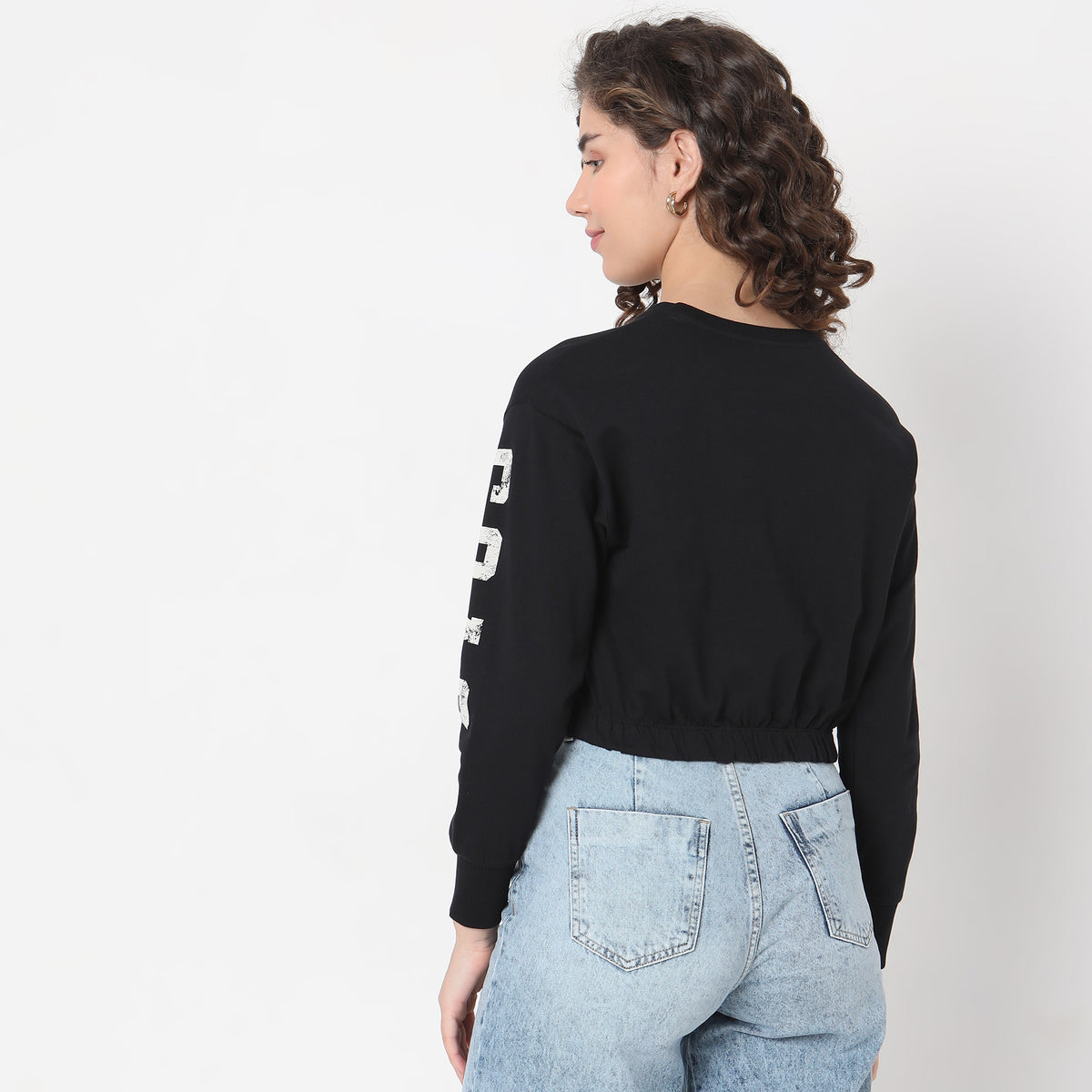 Regular Fit Graphic Sweatshirt