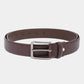 Men Wearing Genuine Leather Brown Belts