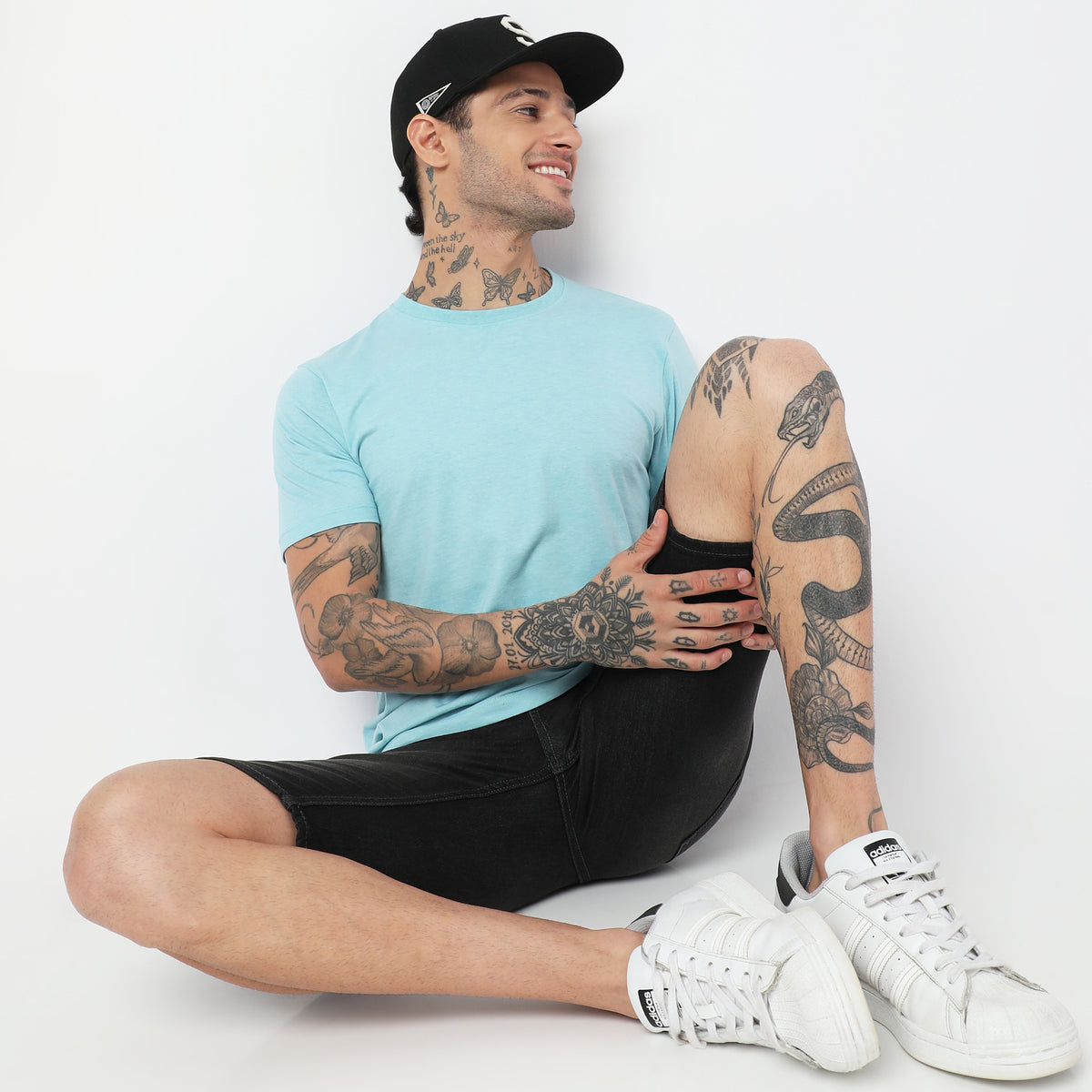 Regular Fit Solid T-Shirt