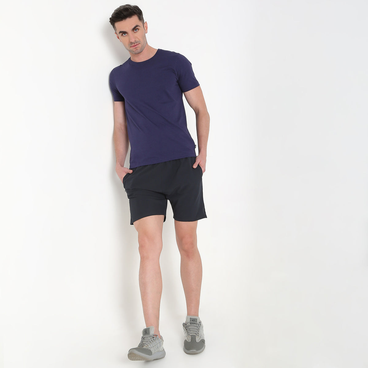 Regular Fit Solid T-Shirt