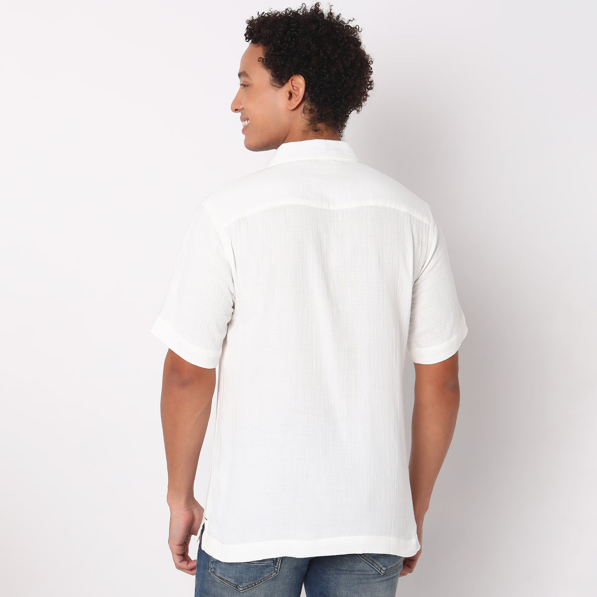 Regular Fit Solid T-Shirt