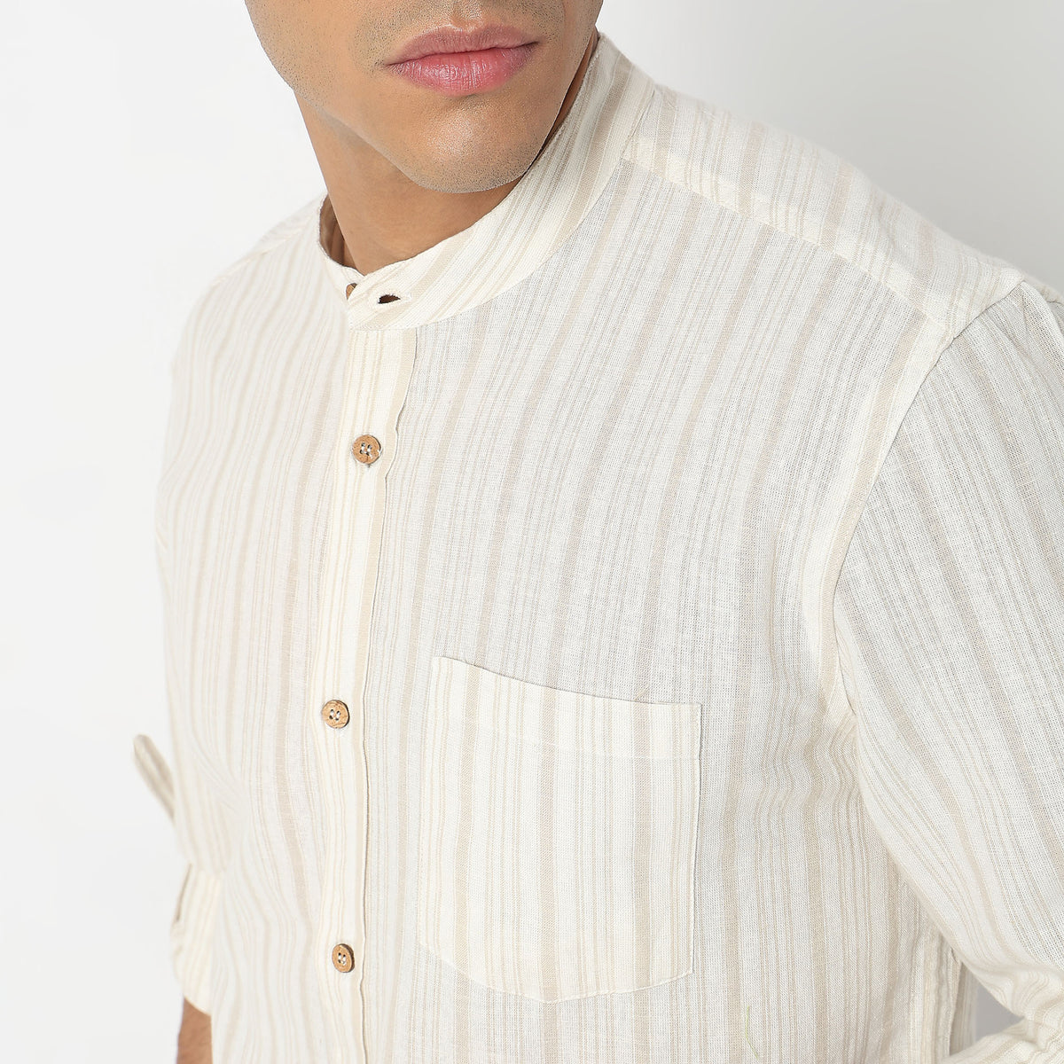 Regular Fit Striped Shirt