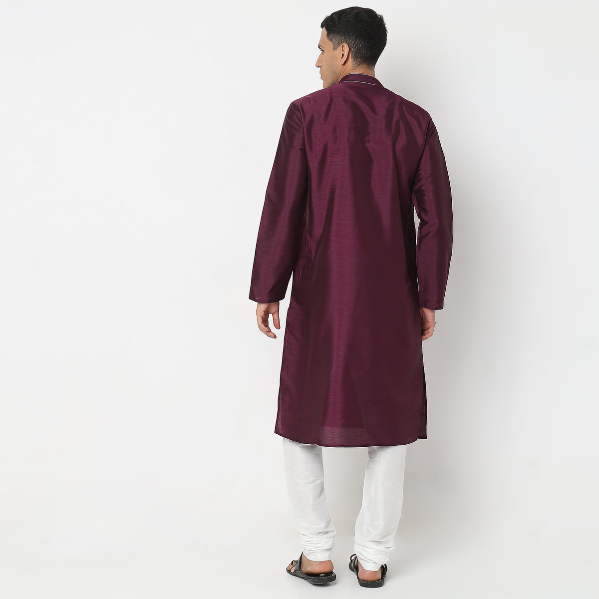 Regular Fit Solid Kurta Sets