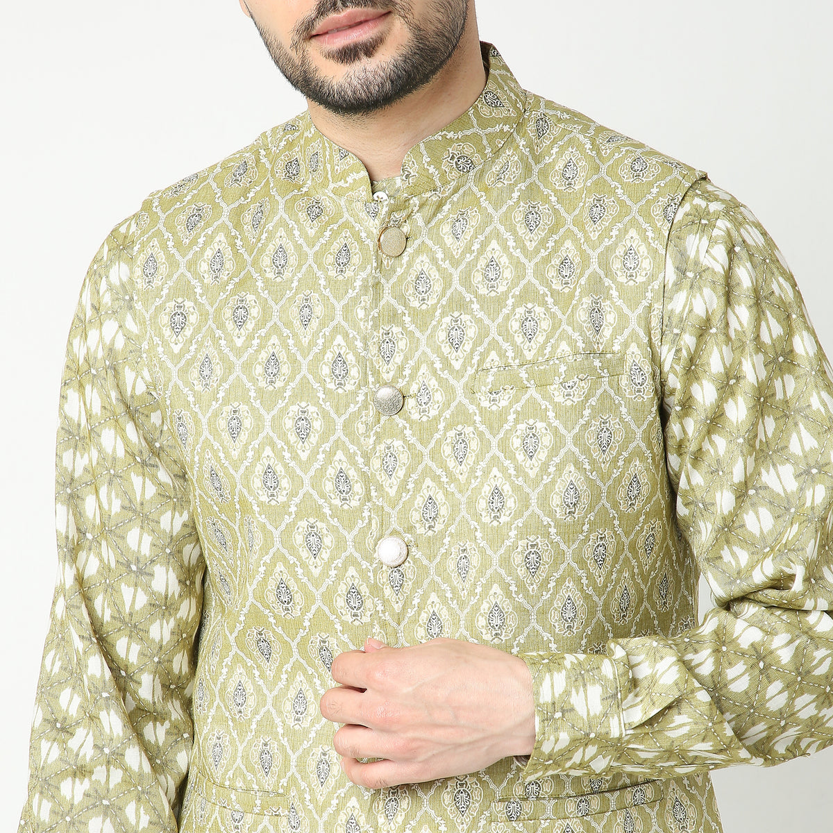 Regular Fit Printed Kurta Sets