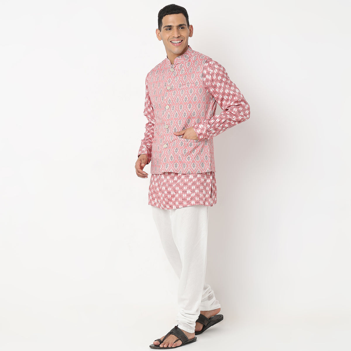 Regular Fit Printed Kurta Sets