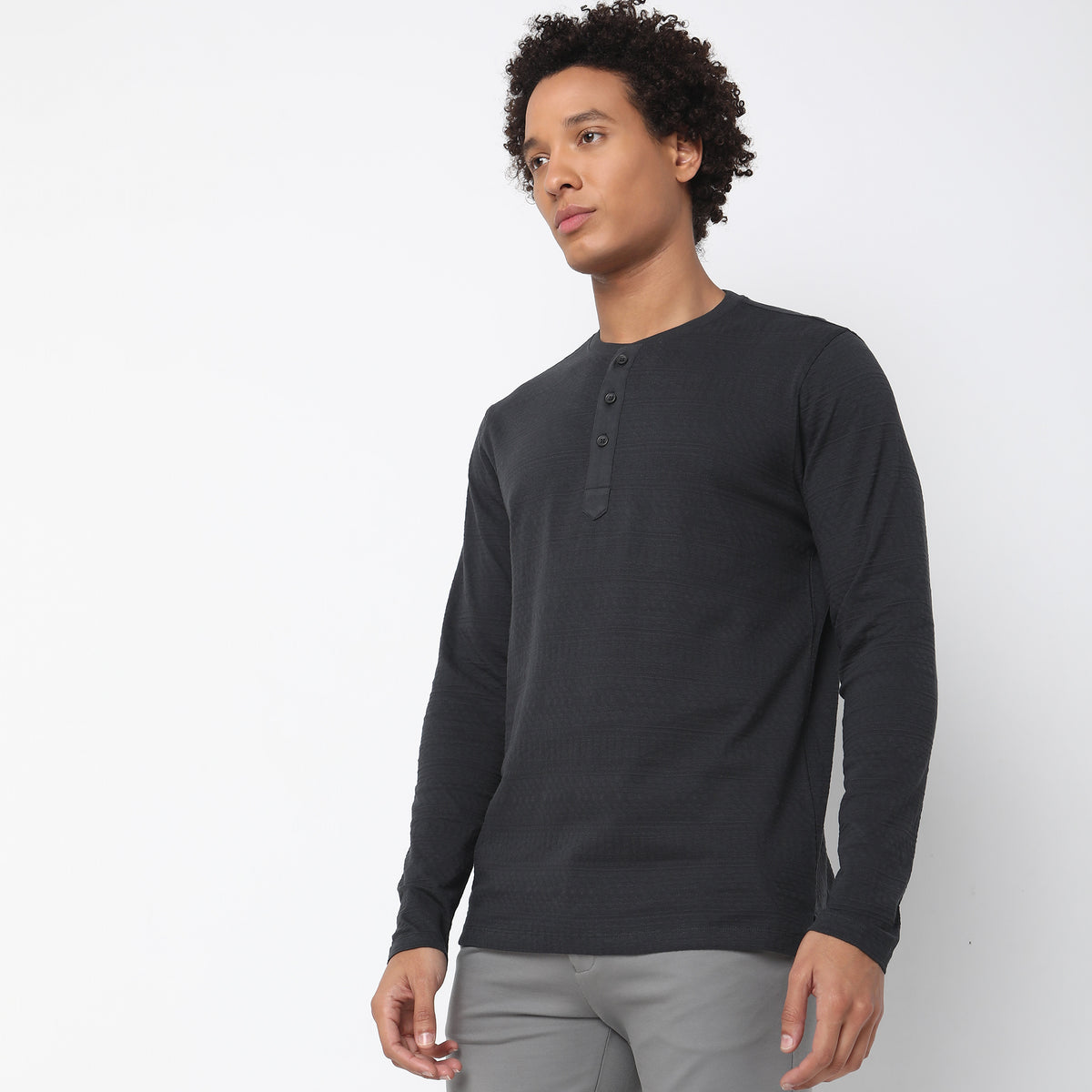 Regular Fit Structured T-Shirt