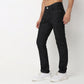 Straight Fit Solid Mid Rise Jeans