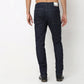 Straight Fit Solid Mid Rise Jeans
