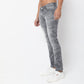 Slim Fit Solid Mid Rise Jeans