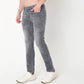 Slim Fit Solid Mid Rise Jeans