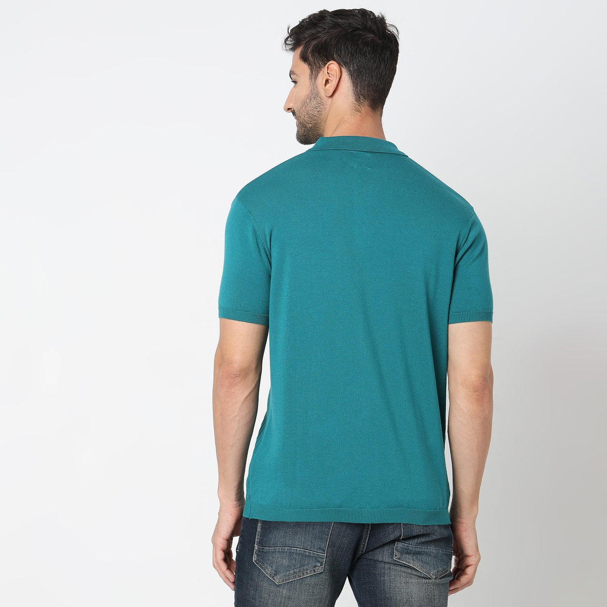 Regular Fit Structured T-Shirt