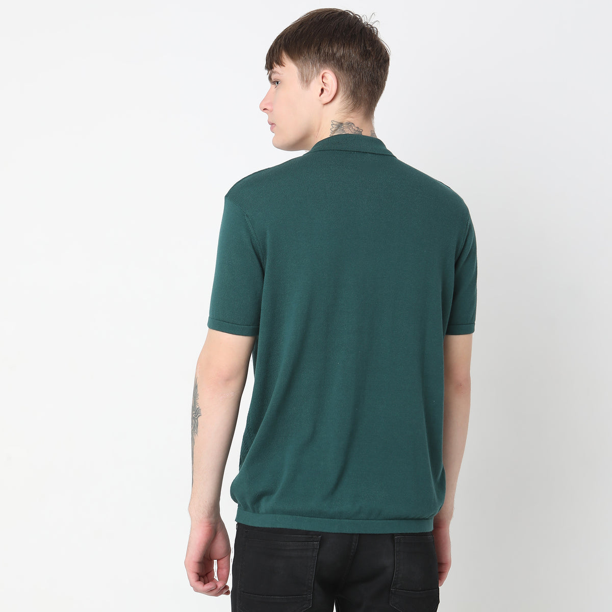 Regular Fit Structured T-Shirt