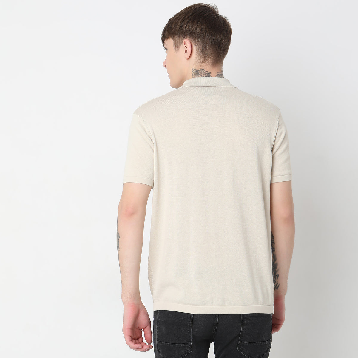 Regular Fit Structured T-Shirt