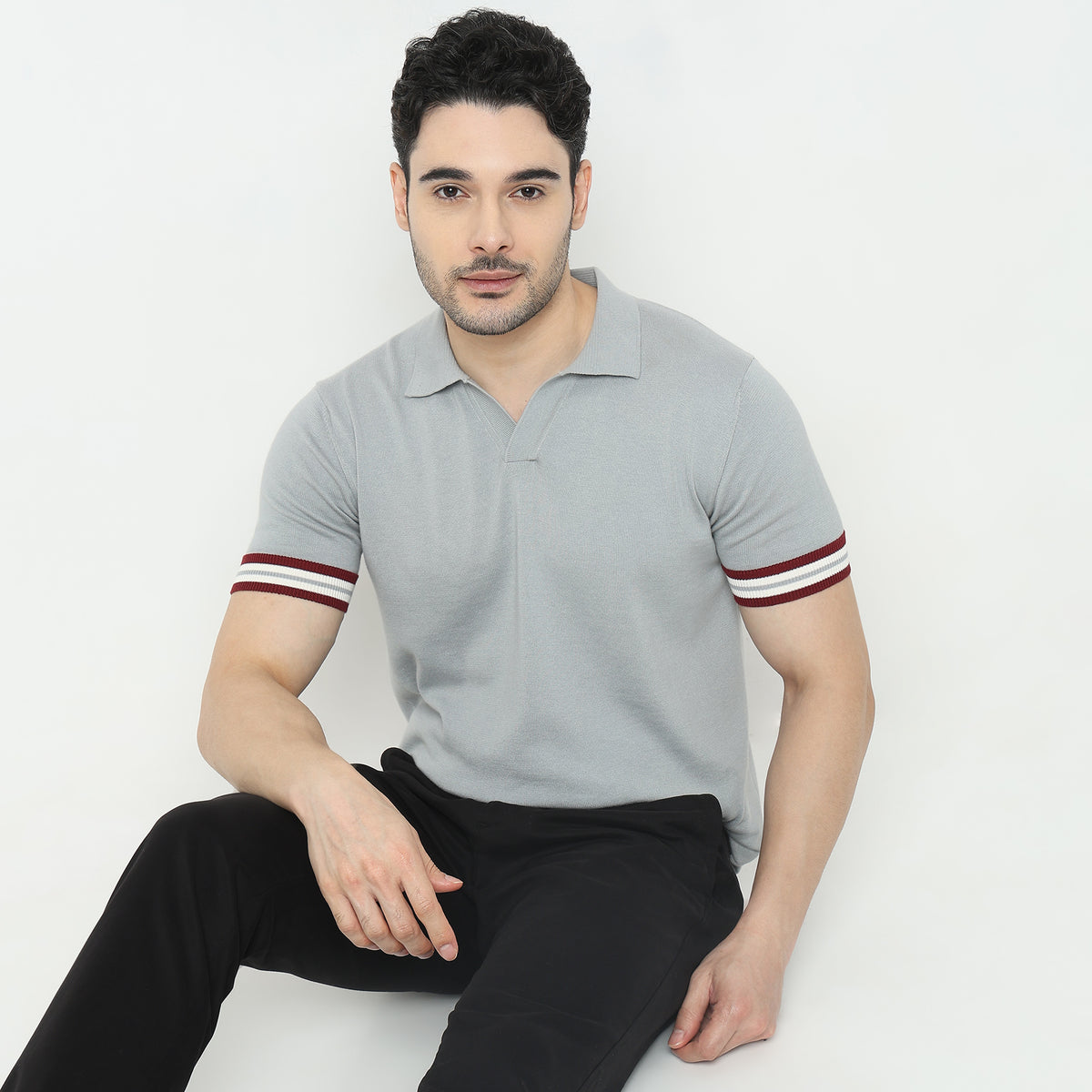 Regular Fit Solid T-Shirt