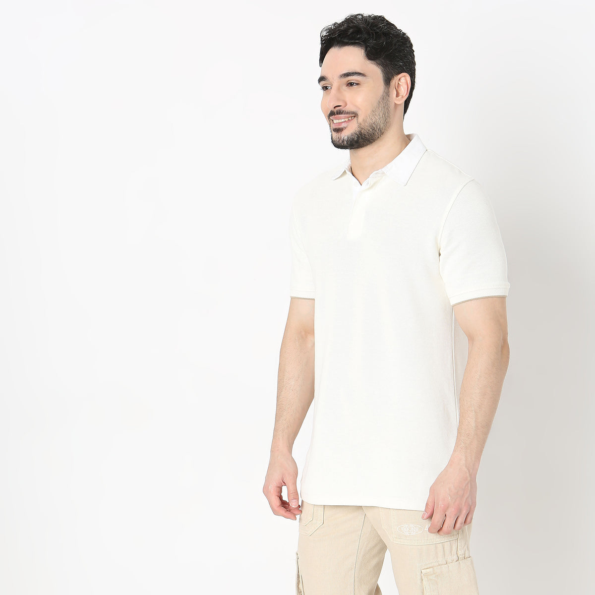 Regular Fit Structured T-Shirt