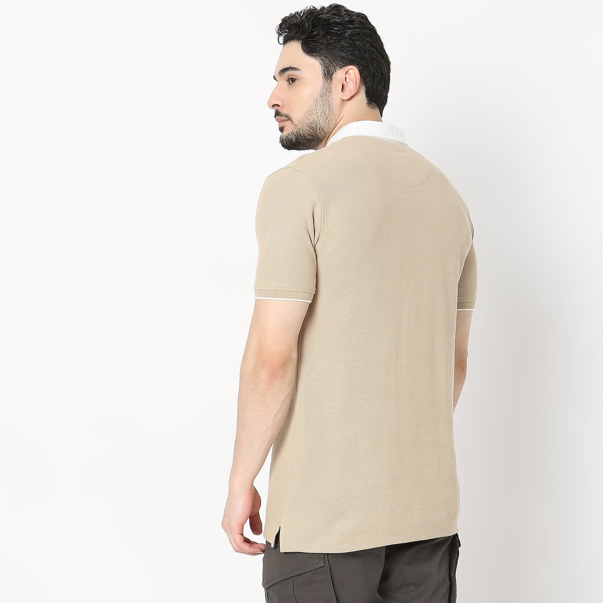 Regular Fit Structured T-Shirt