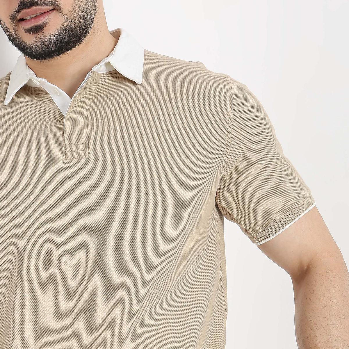 Regular Fit Structured T-Shirt