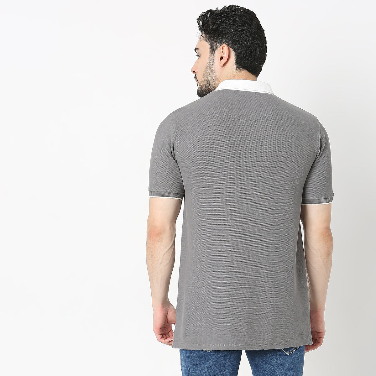 Regular Fit Structured T-Shirt