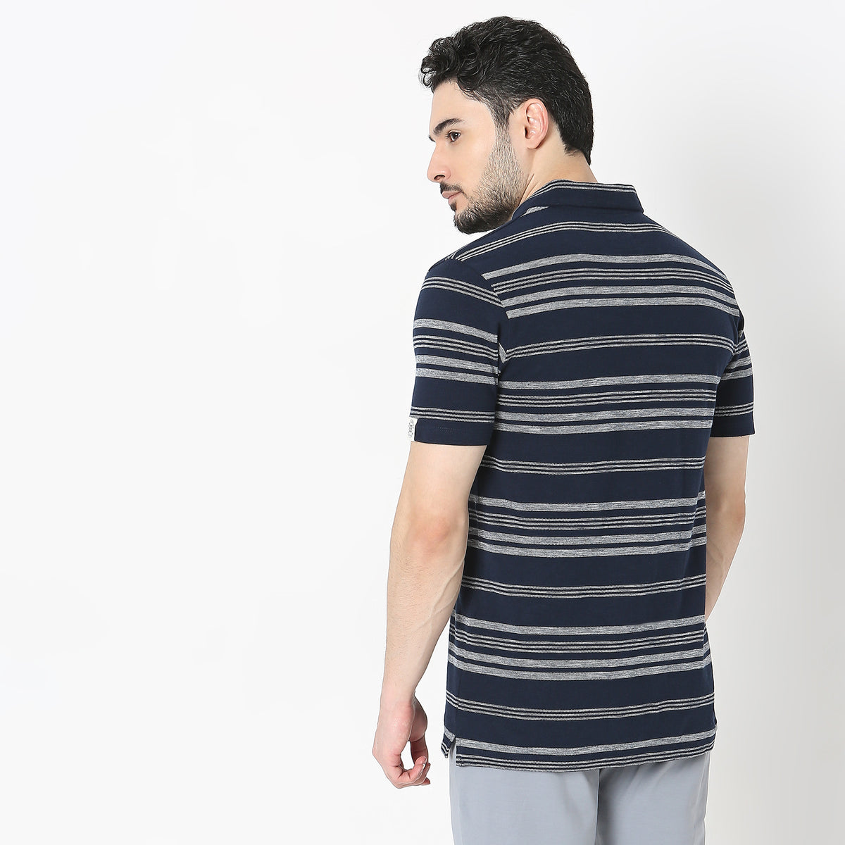 Regular Fit Striped T-Shirt