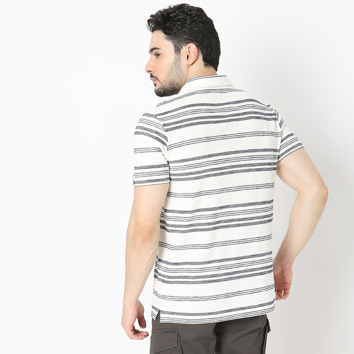 Regular Fit Striped T-Shirt