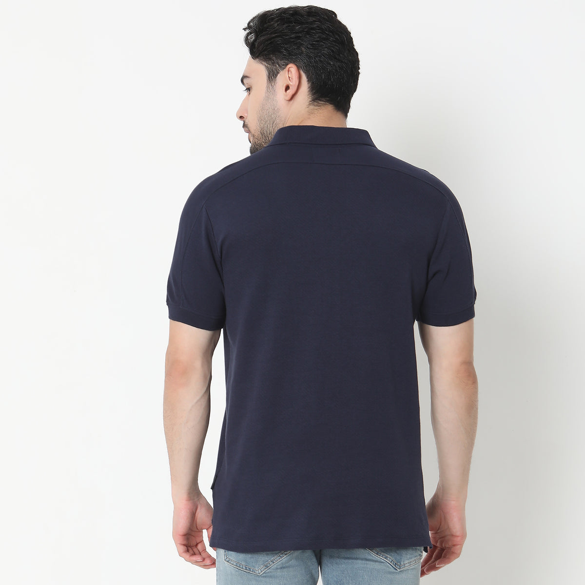 Regular Fit Solid T-Shirt