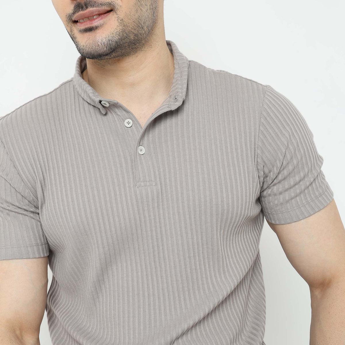 Regular Fit Structured Polo T-Shirt