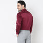 Slim Fit Solid Shirt