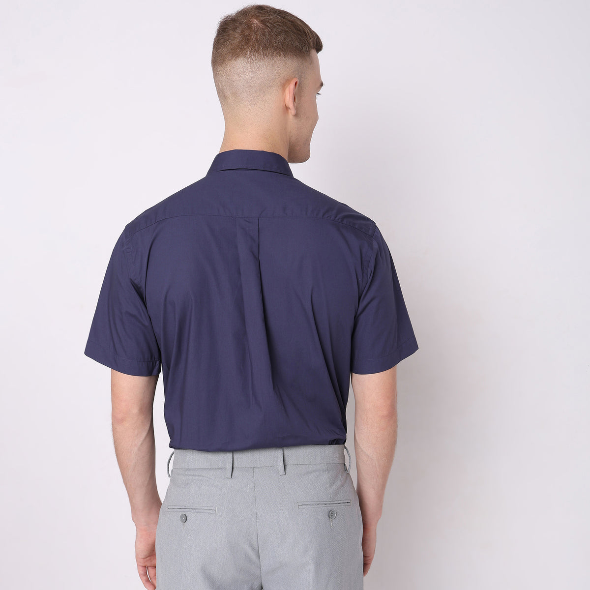 Regular Fit Solid Shirt