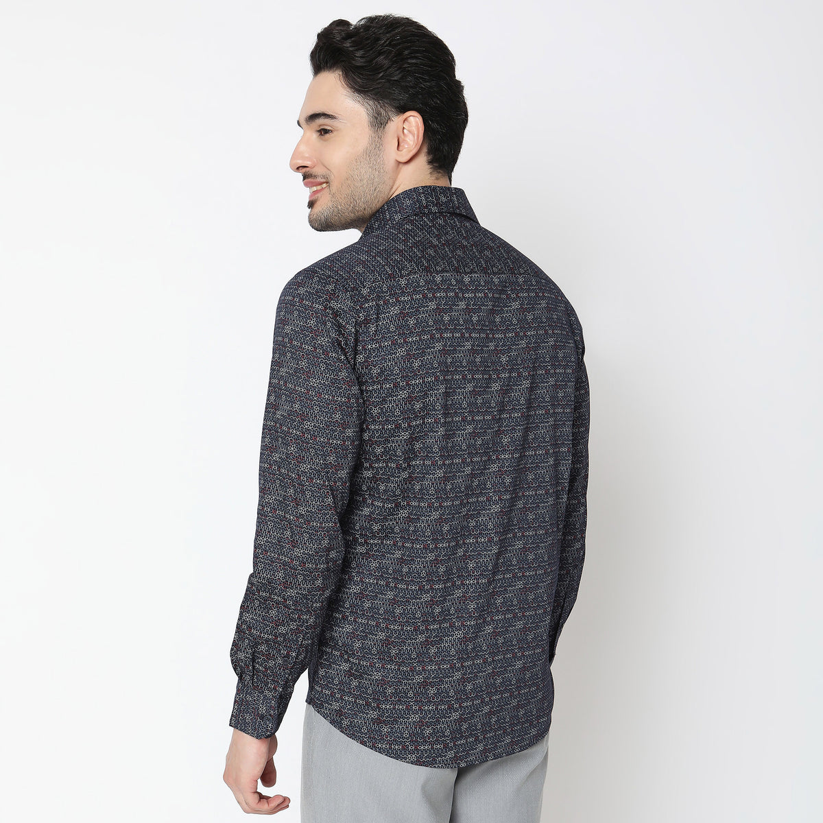 Slim Fit Printed Shirt