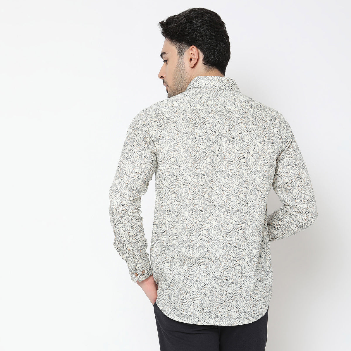 Slim Fit Printed Shirt