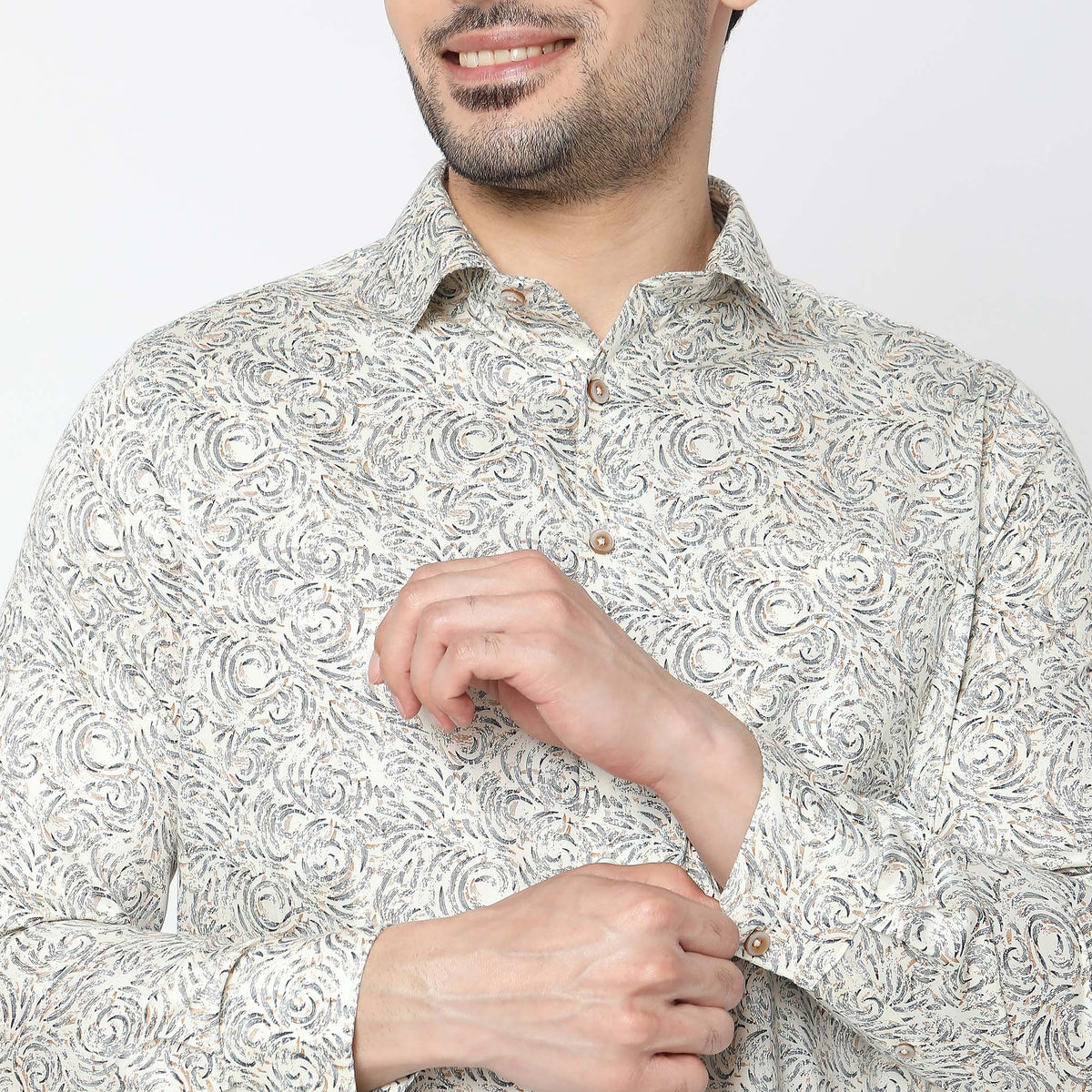 Slim Fit Printed Shirt