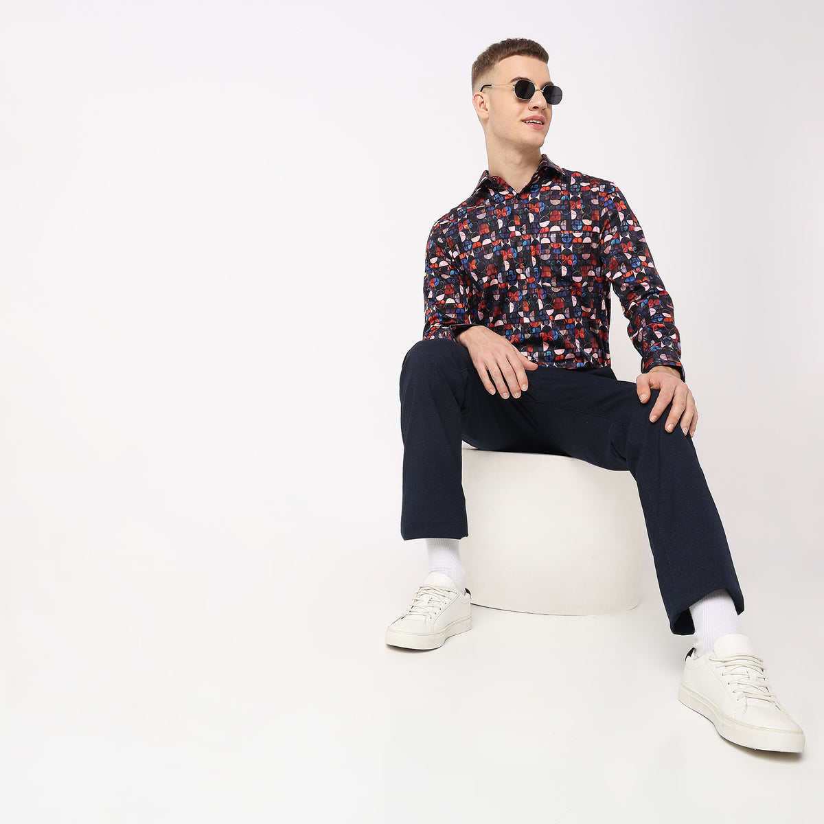 Slim Fit Printed Shirt