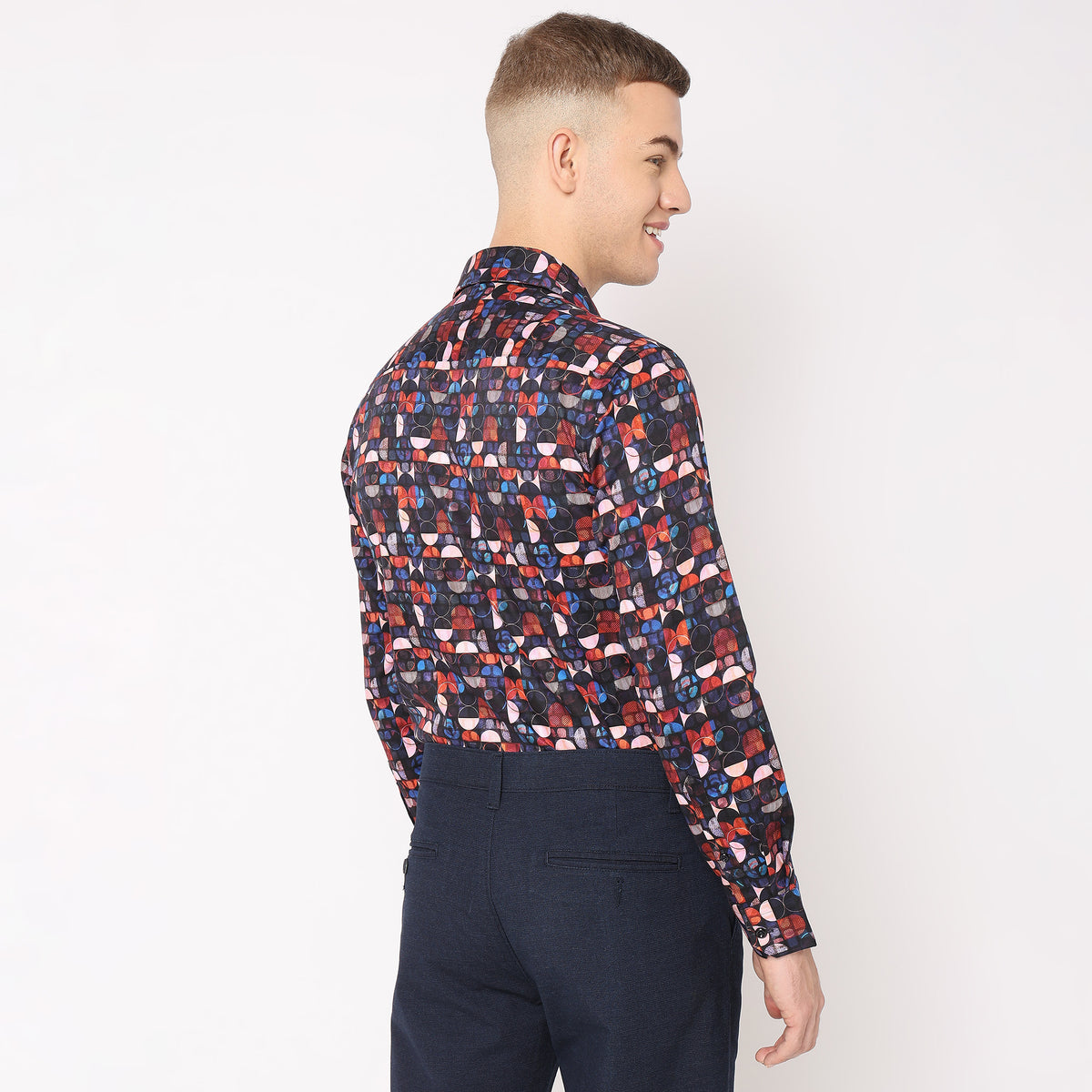 Slim Fit Printed Shirt