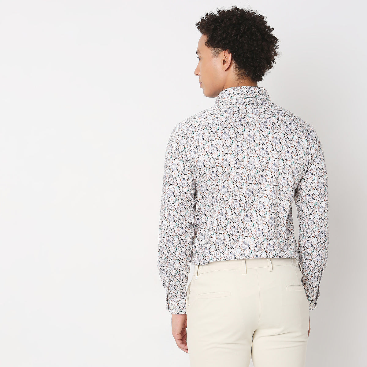 Slim Fit Printed Shirt