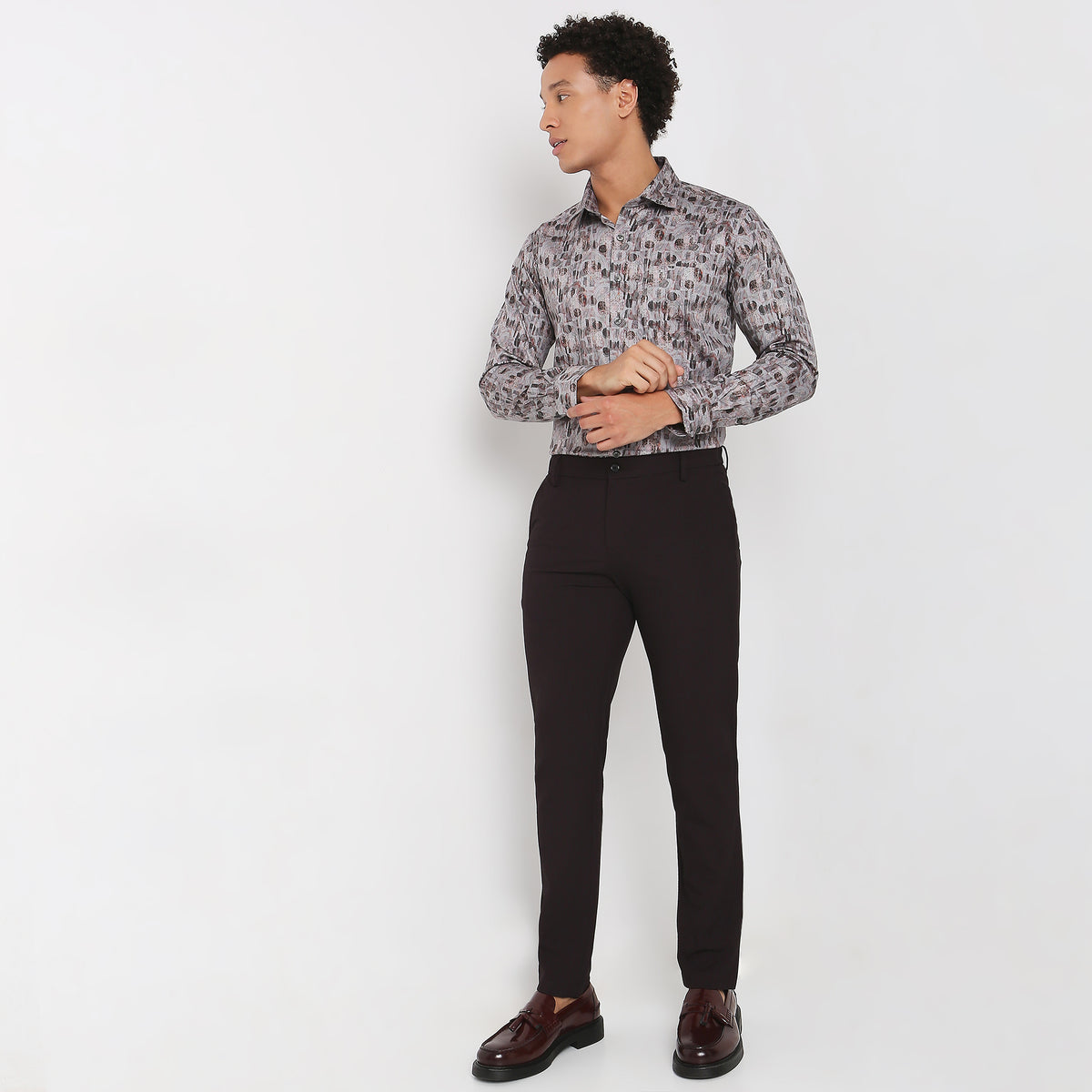 Slim Fit Printed Shirt