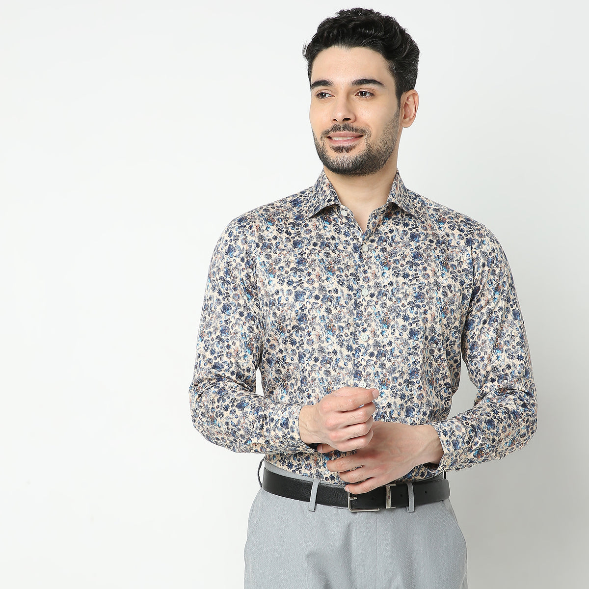 Slim Fit Printed Shirt