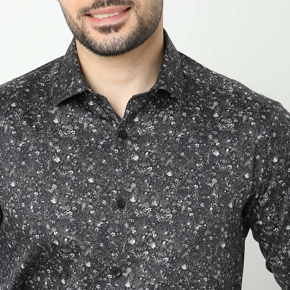 Slim Fit Printed Shirt